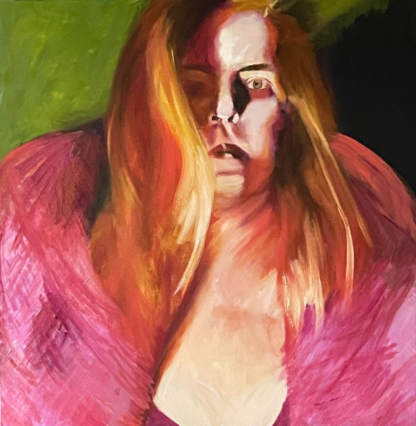 Self Portrait with Coat (2020)